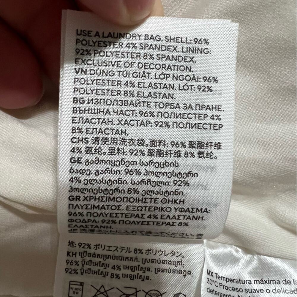 H&M TIE-FRONT SEQUINED JACKET - Picture 16 of 16